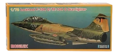 Maqueta G 1.72 Lockheed F104 G Tf104 G Starfighter