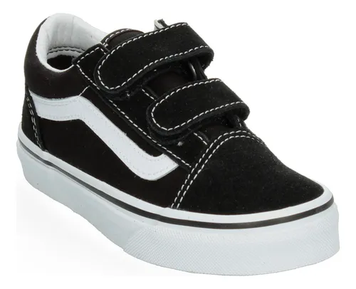 Tenis Vans Toddler Old Skool V Negro Para Ni o van1448 Env o
