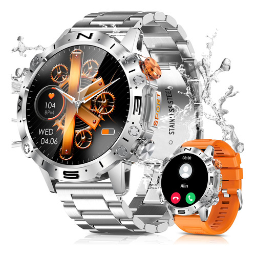 1.43  Amoled Military Smart Watches For Hombres Con 4gb1s