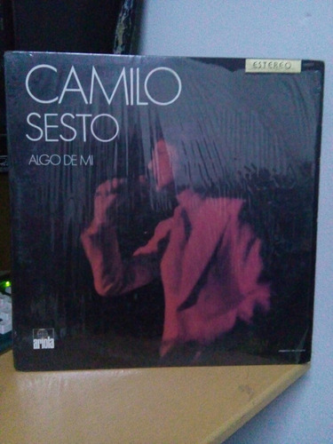 Camilos Sesto Algo De Mi Vinyl Lp Acetato 