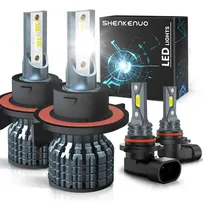 Comprar 15000lm 9008 H13 9145 Faros Led Y Antiniebla Para Serie Ford