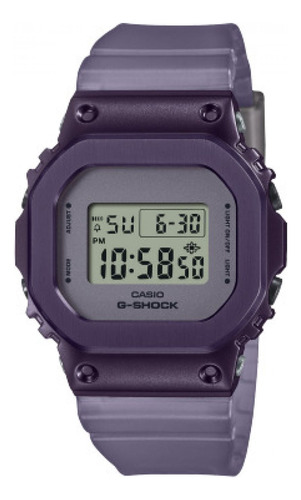 Reloj Para Mujer G-shock Gm-s5600mf Gm-s5600mf-6dr Morado