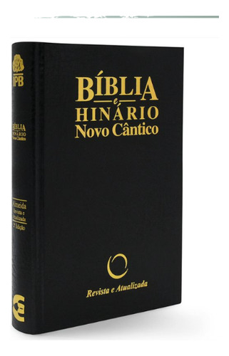 Bíblia Nc - Preta - Capa Dura Hinário Presbiteriana - Ara