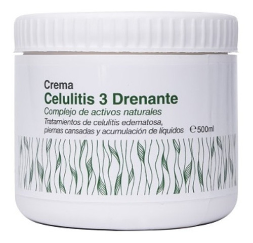 Crema Celulitis 3 - 500gr - Estética Natural