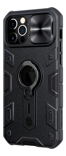 Capa Nillkin CamShield Armor preto para Apple iPhone 12 iPhone 12 mini de 1 unidade