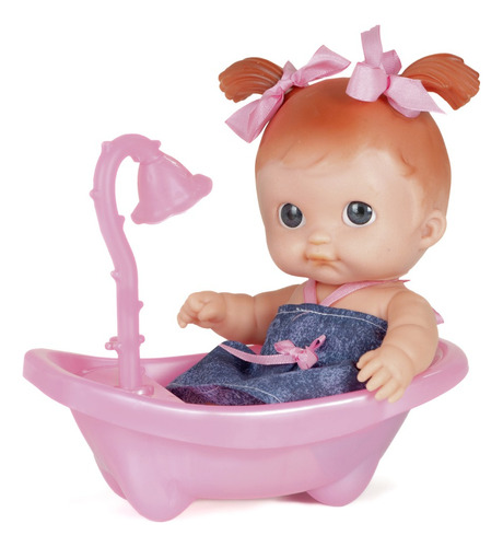 Muñeca Baby Conny Ducha Con Función Real De Agua Y Ropita