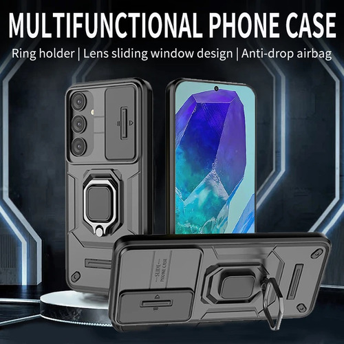 Capa Para Samsung M55 M15 Deslizar Lente Protecção