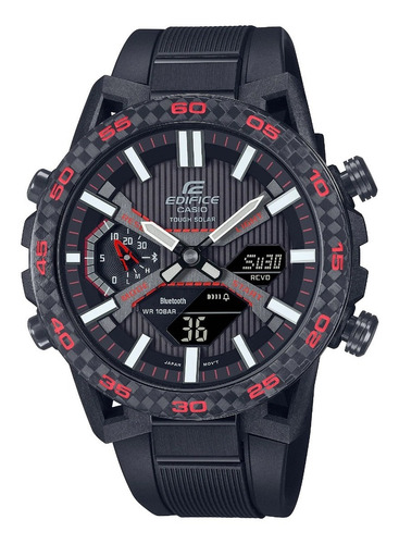 Imagen 1 de 7 de Reloj Casio Edifice Enlace Móvil Sospensione Ecb-2000pb-1acr