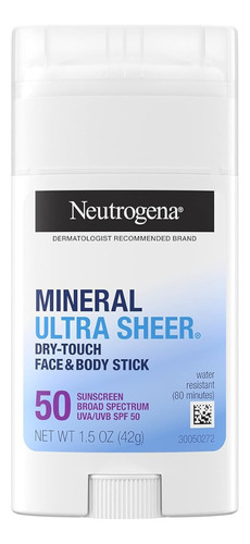 Neutrogena Protector Solar Mineral Ultra Sheer Dry Touch Spf