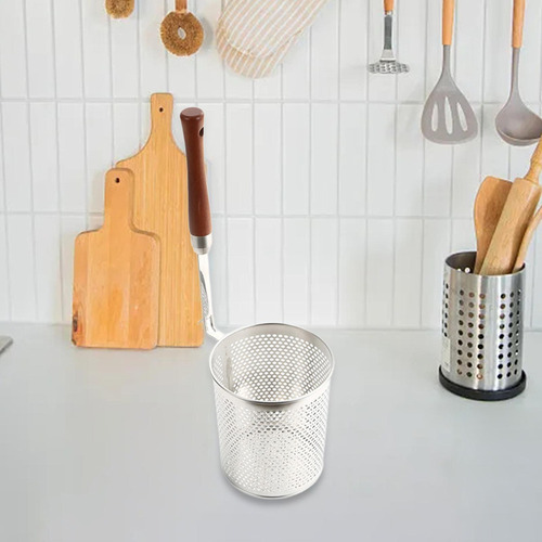 Colador De Fideos, Cesta De Freidora, Suministros De 12cm