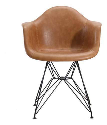 Butaca Eames De Cuero Pu