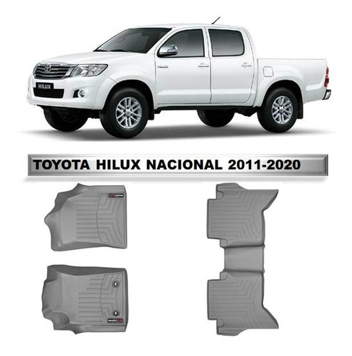      Alfombra Weathertech Hilux Kavak 2011-2020