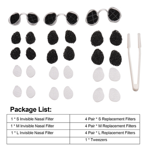 Filtro Nasal Snore Stopper, Ultra Transpirable, Invisible