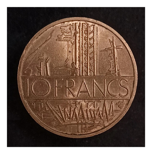 Francia 10 Francos 1979 Sin Circular Km 940