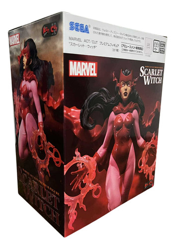 Figura Sega Marvel Act/cut Scarlet Witch
