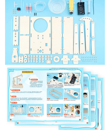 Kits De Ciencia De Bricolaje De Madera, Juguetes Educativos