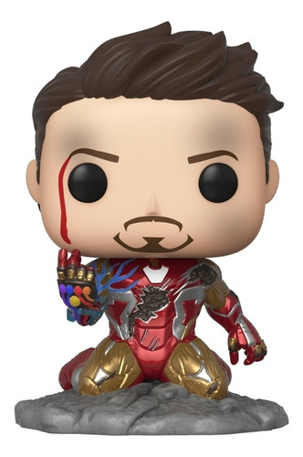 Funko Pop! Iron Man (i Am Iron Man) #580. Glow. Sticker Px