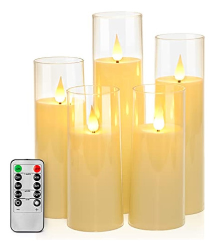 Dalang Velas Parpadeantes Sin Llama, Velas Led Que