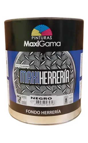 Fondo De Herreria Negro 1/4
