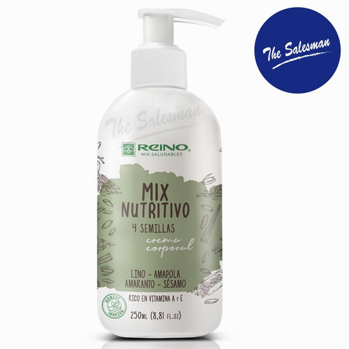 Crema Corporal Mix Nutritivo Y Semillas - Reino Nutritiva