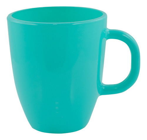 Set X 12 Tazón Taza Vidrio Color Amanecer Summer Rigolleau Color Verde