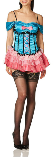 Disfraz De Muñeca Sassy Burlesque De Secret Wishes Para