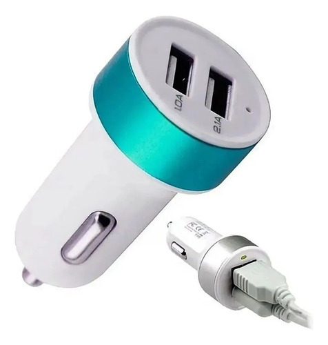 Cargador Adaptador 12v Doble Usb Haedo Premium Carga Rápida