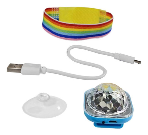 Mini Luz De Disco De Pulsera Disco Led Con Pulsera Portátil