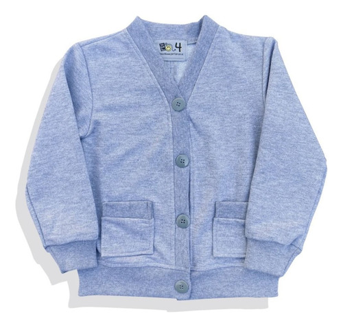 Casaco Cardigan Infantil Algodão Blusa 2-6 Anos Varias Cores