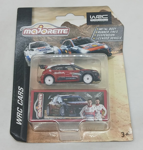 Citroën C3 Wrc 2018 Majorette Coleccion Wrc Cars Multicolor