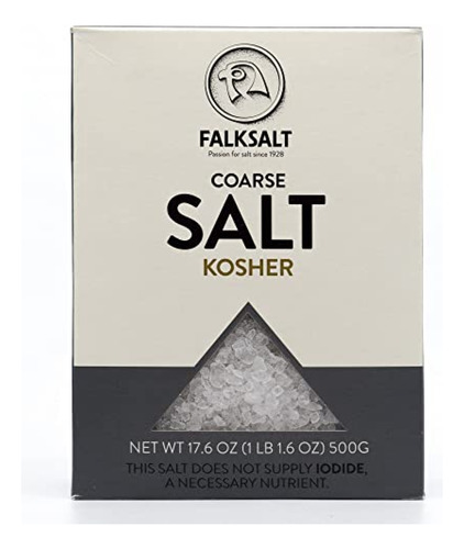 Falksal | Sal Kosher De 1.1 Lb - Grano Grueso | Sal Gourmet