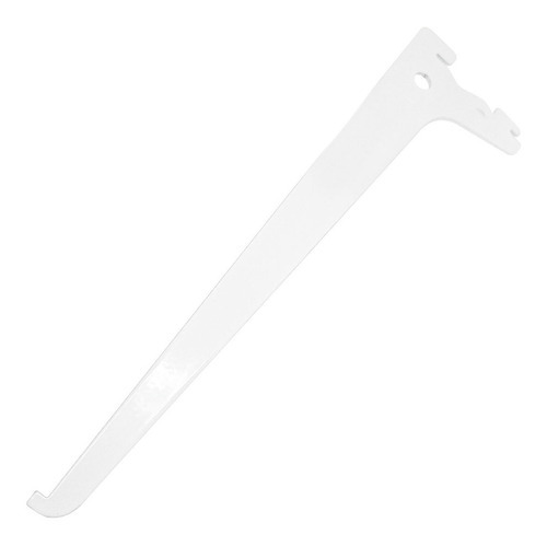 Suporte Para Trilho 10un Prateleira 35cm Cremalheira Cores Cor Branco