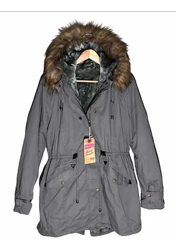 Parka Mujer Campera Gabardina Importada Premium Con Piel