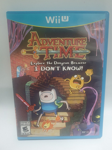 Adventure Time Explore The Dungeon Because Nintendo Wii U (Reacondicionado)