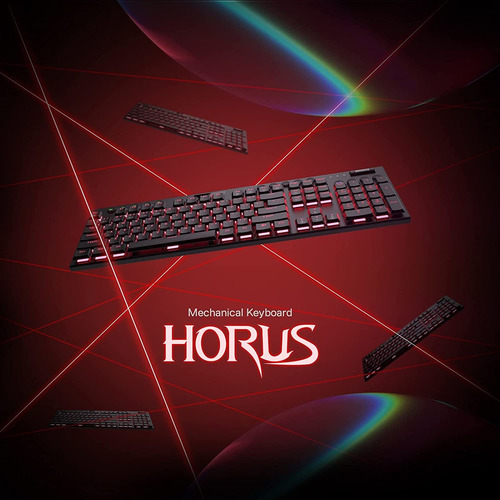 Teclado Mecánico Redragon Horus K618, Inalámbrico, No-lag