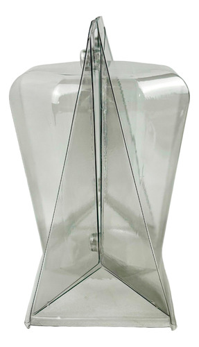 Embalagem Torre Cristal Flip 5un F10 P/ Bolos E Docinhos