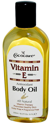 Cococare Vitamin-e Aceite Corporal Antioxidante 8.5 Oz (8.5