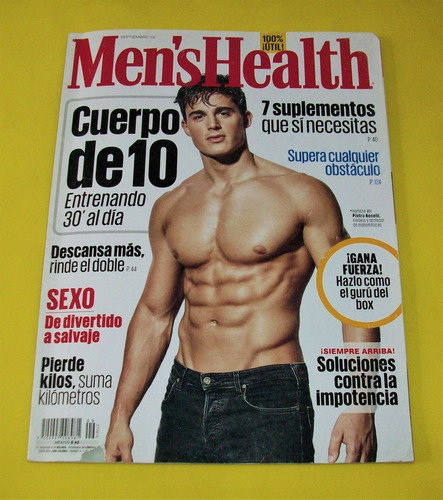 Pietro Boselli Revista Men's Health Saul Canelo Alvarez 