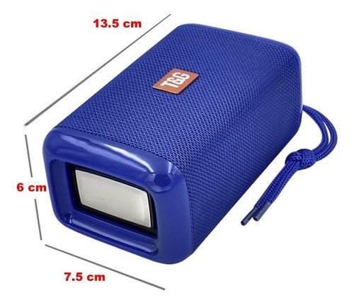 Parlante Portable Bluetooth Radio Fm Usb Sd Altavoz Tg-163