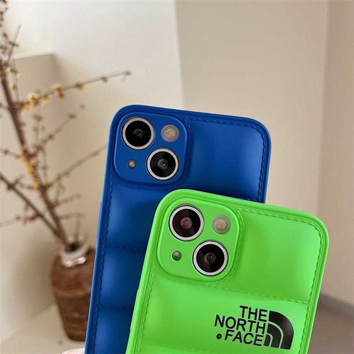 Imagen 3 de 5 de Funda North Face Azul Para iPhone
