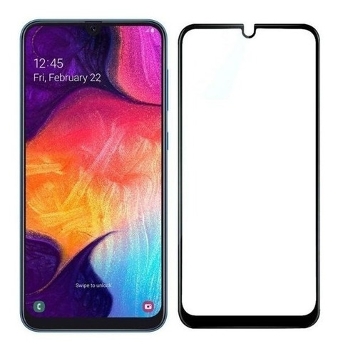 Glass Vidrio Templado Samsung A10 A20 A30 A50 A70 100% Curvo