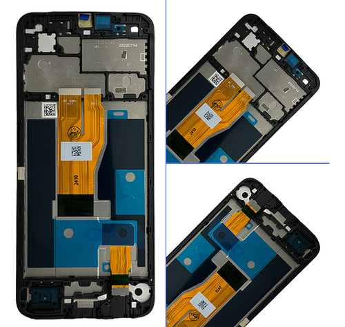 Pantalla Display Touch Lcd Con Marco Para Realme C33 2022 4g