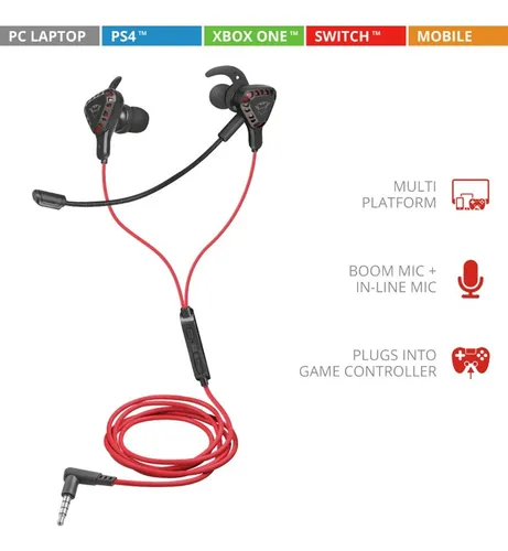 Auricular Trust Cobra Multi Plataforma Gxt 408