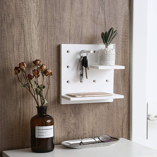 Estantería De Pared De Plástico Decorativo Para Pelado, Párr