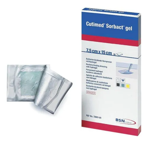 Tres 3 Cutimed Sorbact Hydrogel - Unidad a $57667