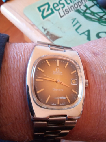 Relógio Omega Geneva Swis Masculino Original Automatico