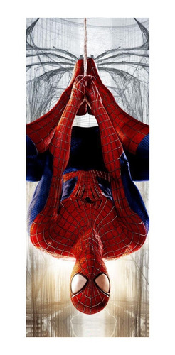 Adesivo De Porta Homem Aranha Spider Man