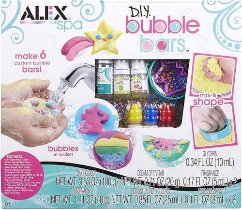 Alex Spa Diy Bubble Bars Actividad De Moda Para Niñas