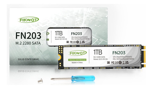 Fikwot Fn203 1tb M.2 Sata Ssd - Slc Caché 3d Nand Tlc Sata.