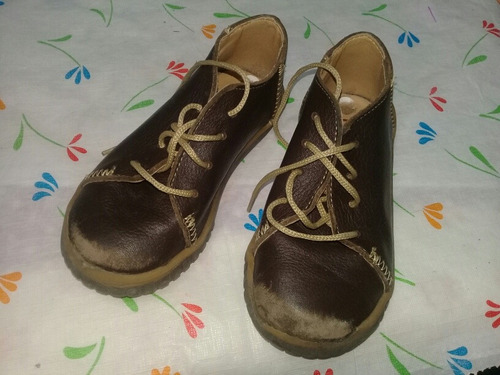 Zapato Cuero Nene Talle 22